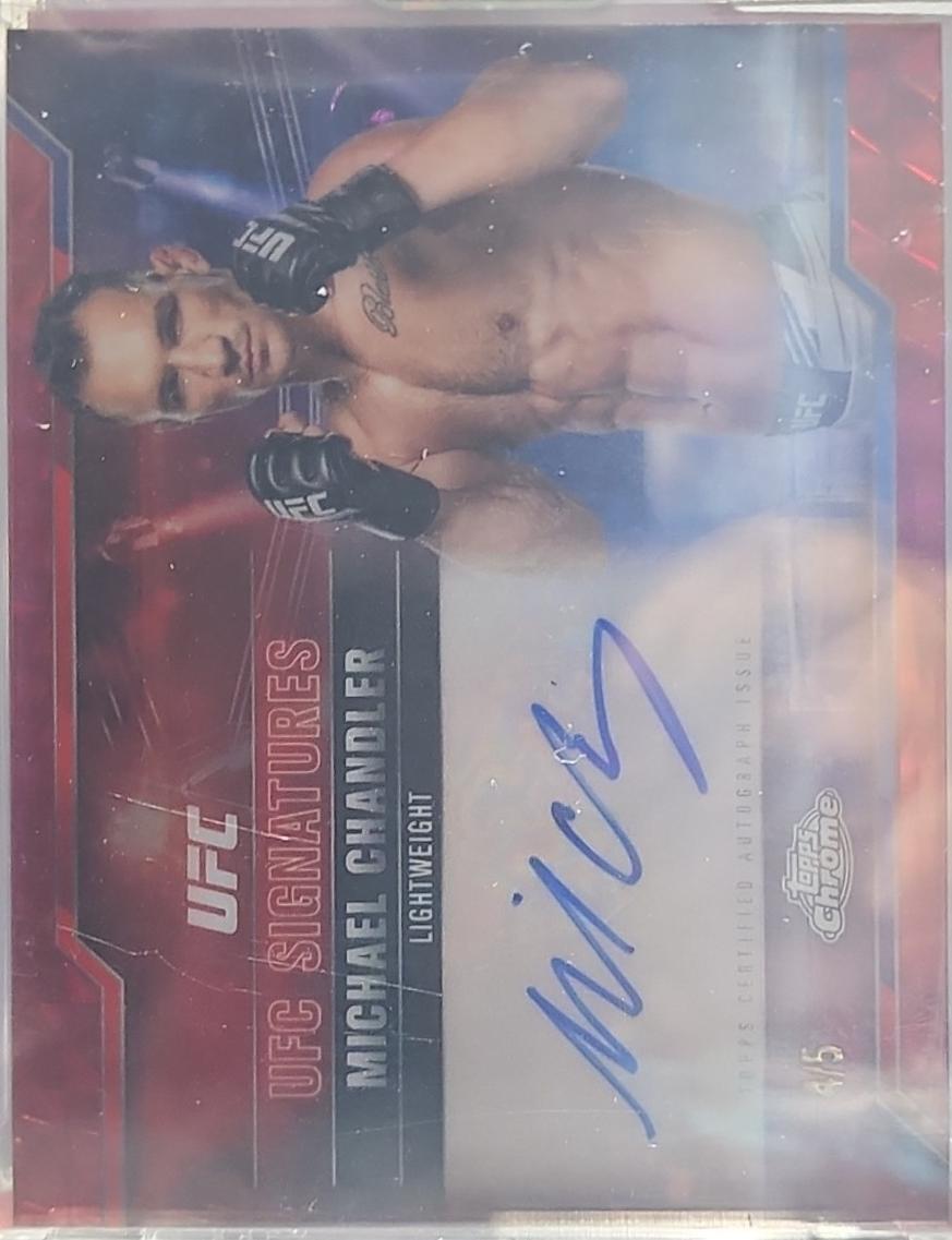 Michael Chandler [Red Refractor] #SIG-MC