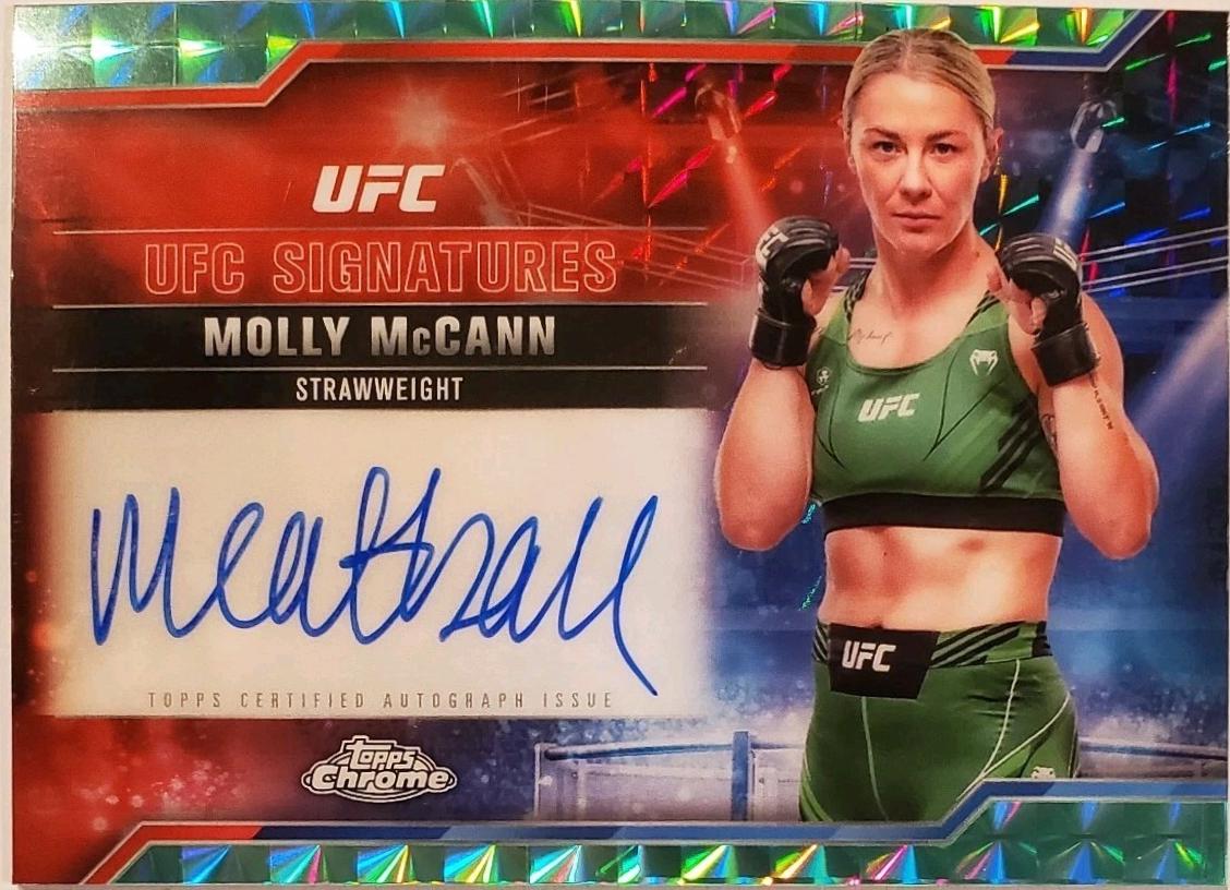 Molly McCann [Geometric Aqua Refractor] #SIG-MM