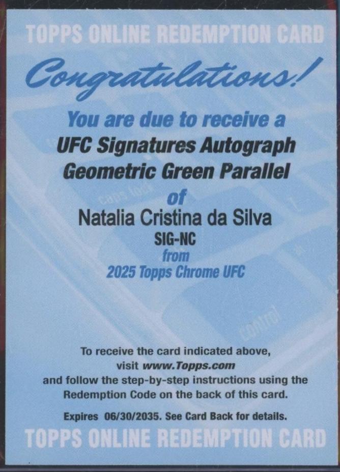 Natalia Cristina da Silva [Geometric Green Refractor] #SIG-NC