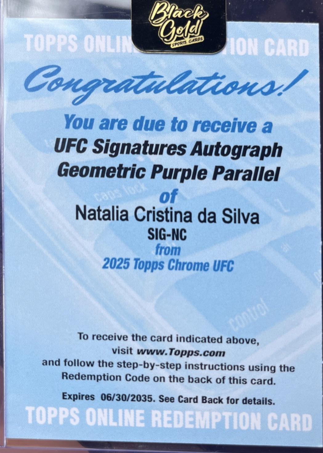 Natalia Cristina da Silva [Geometric Purple Refractor] #SIG-NC