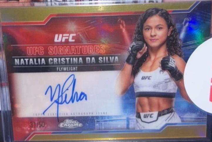 Natalia Cristina da Silva [Gold Refractor] #SIG-NC