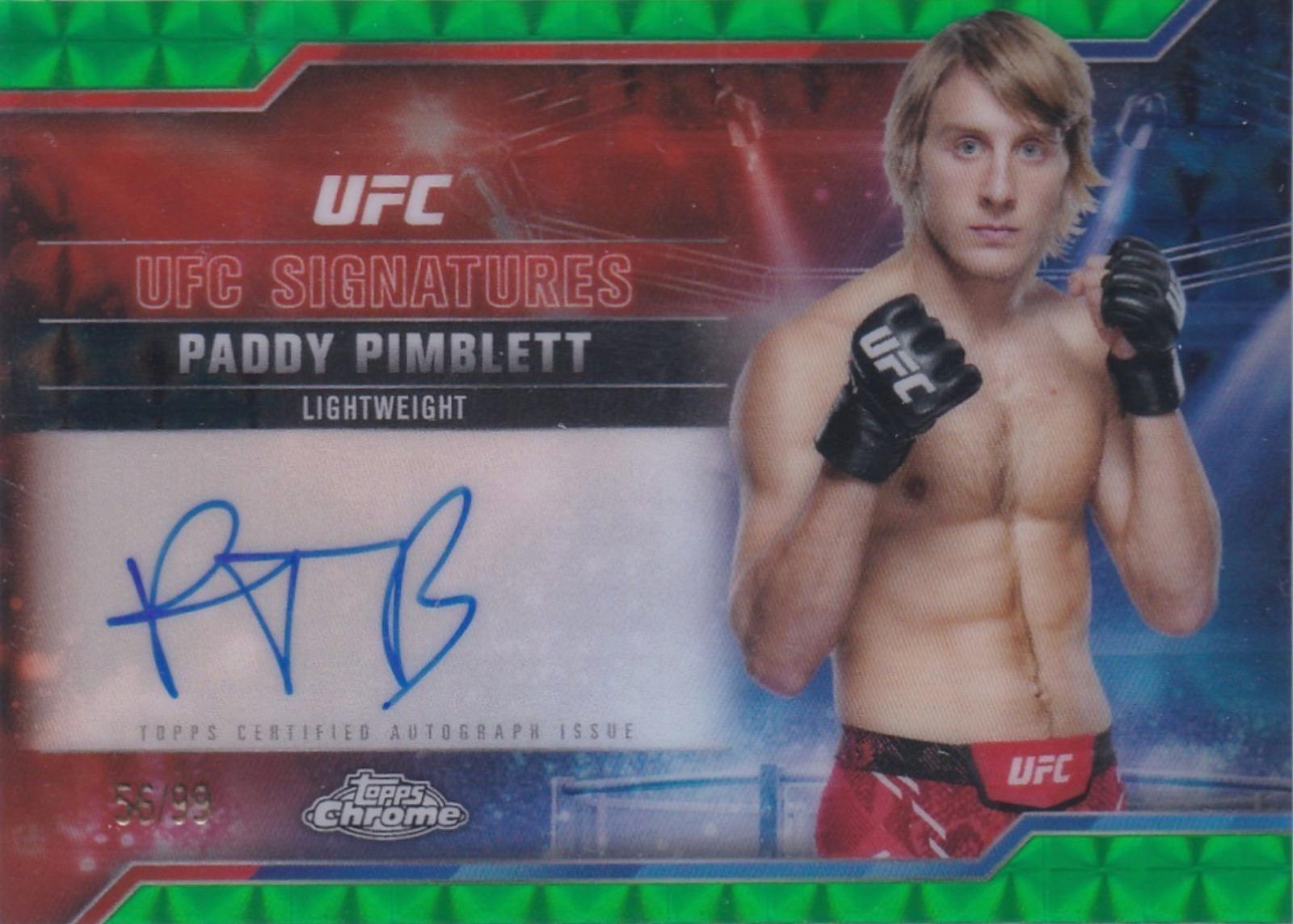Paddy Pimblett [Geometric Green Refractor] #SIG-PP