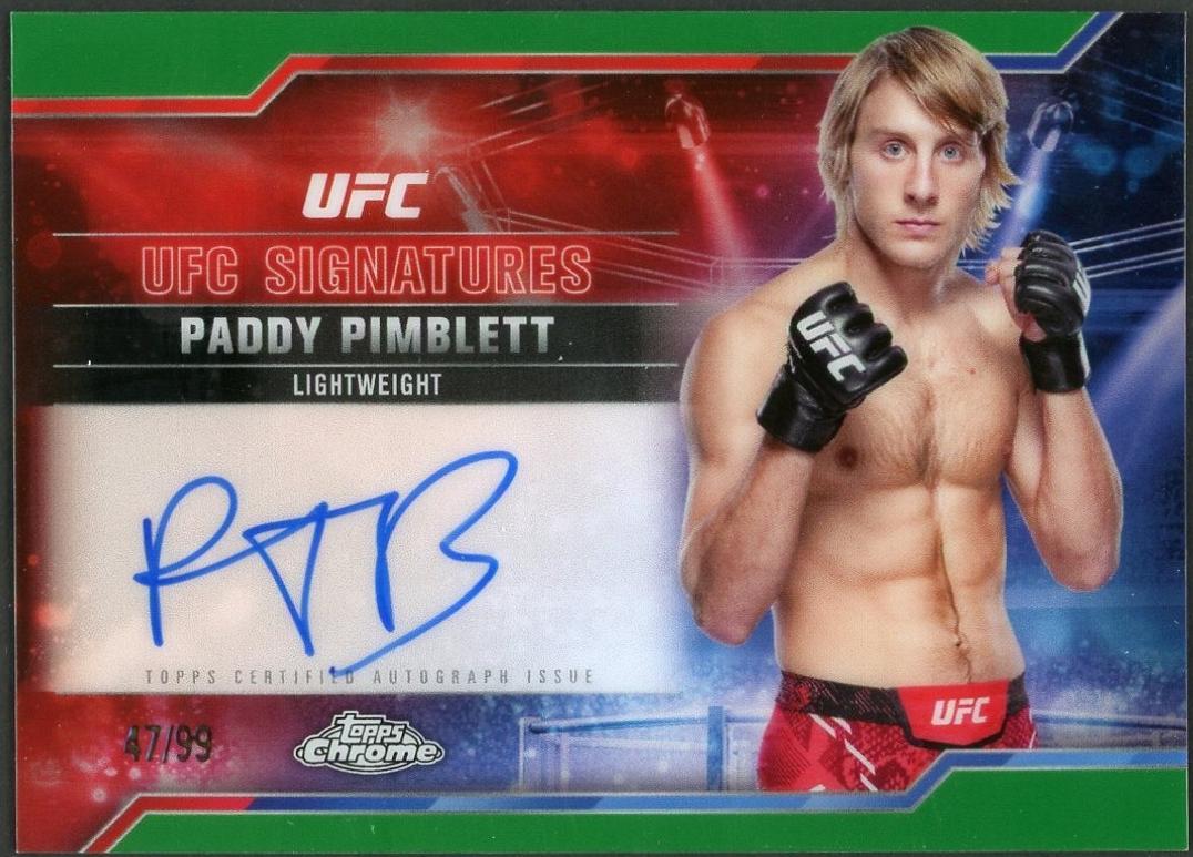 Paddy Pimblett [Green Refractor] #SIG-PP