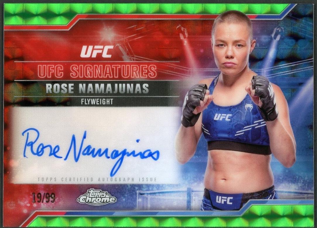 Rose Namajunas [Geometric Green Refractor] #SIG-RN