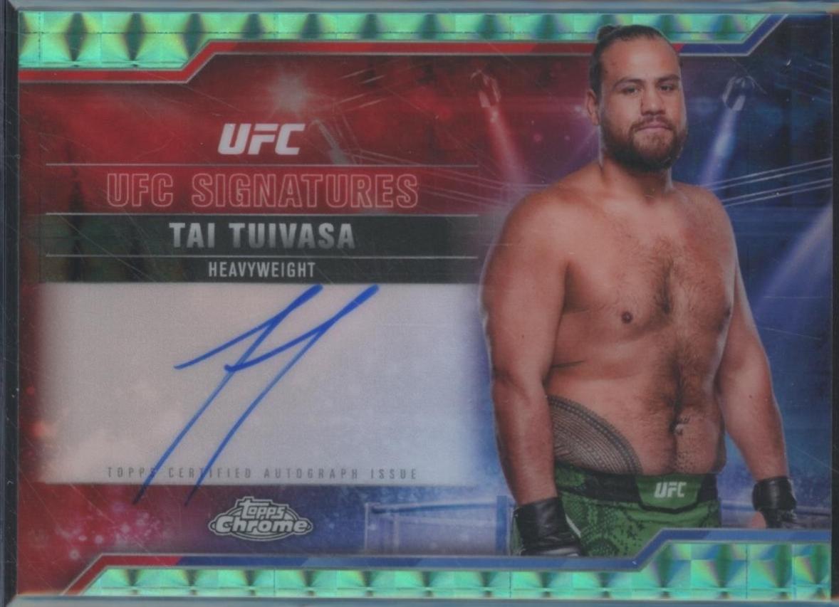 Tai Tuivasa [Geometric Aqua Refractor] #SIG-TT