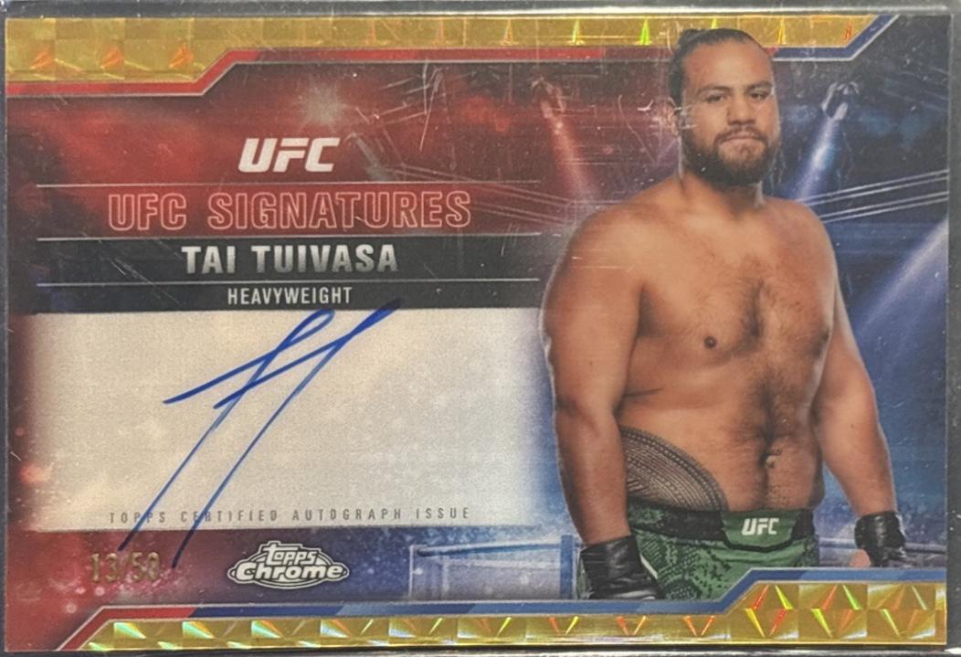 Tai Tuivasa [Geometric Gold Refractor] #SIG-TT