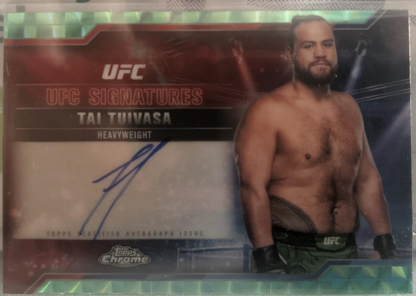 Tai Tuivasa [Geometric Purple Refractor] #SIG-TT