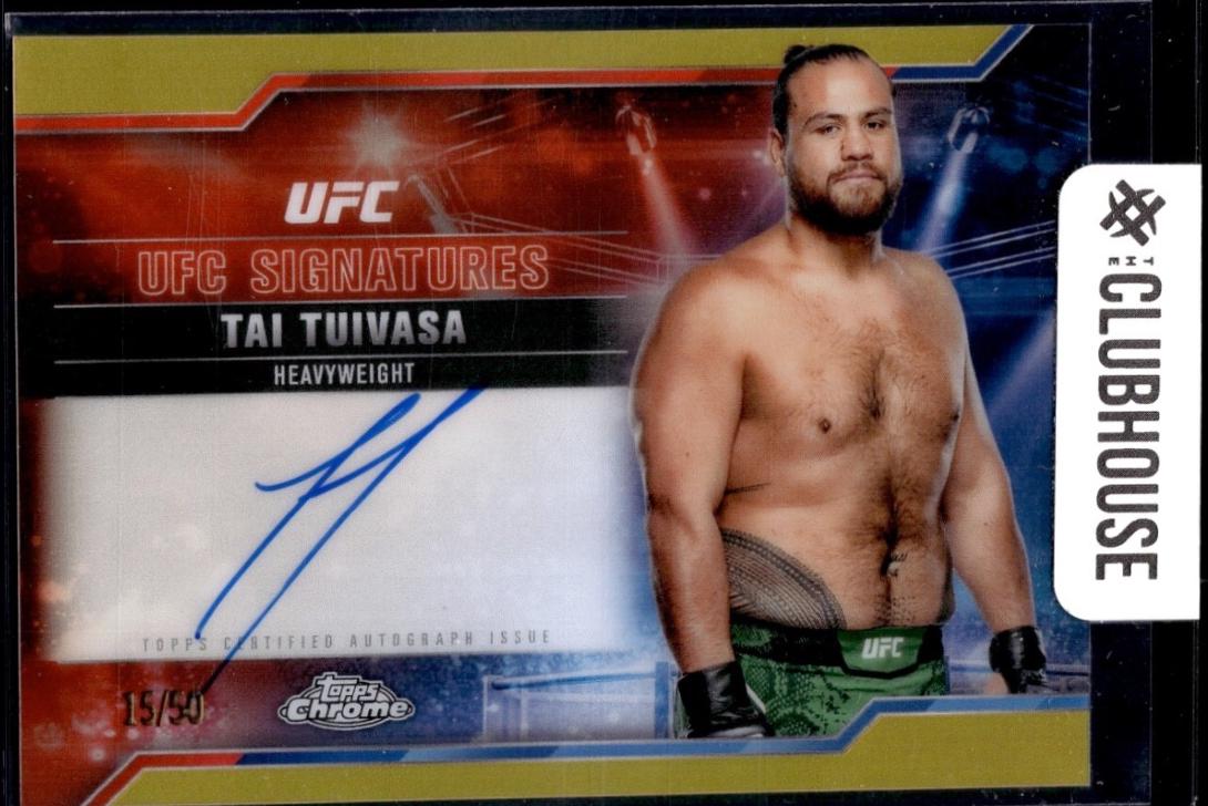 Tai Tuivasa [Gold Refractor] #SIG-TT