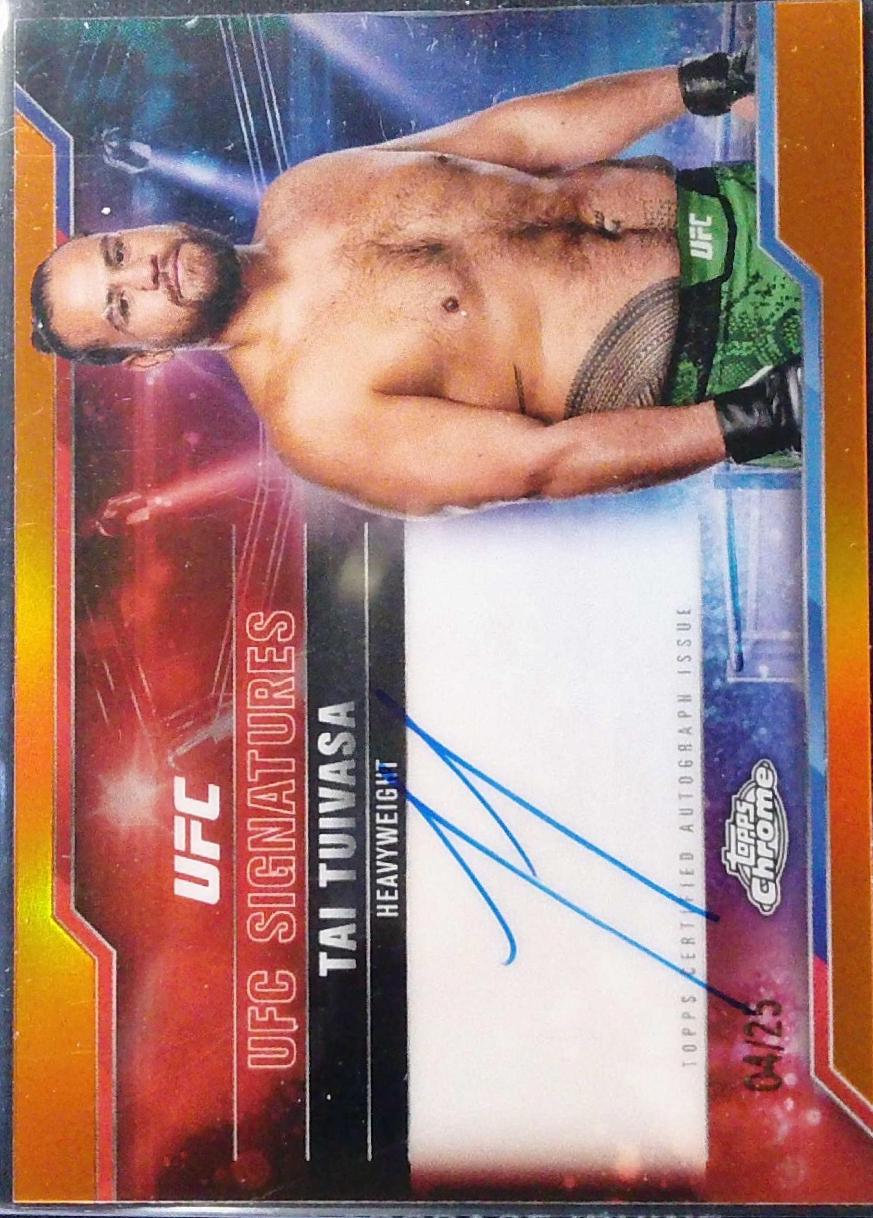 Tai Tuivasa [Orange Refractor] #SIG-TT