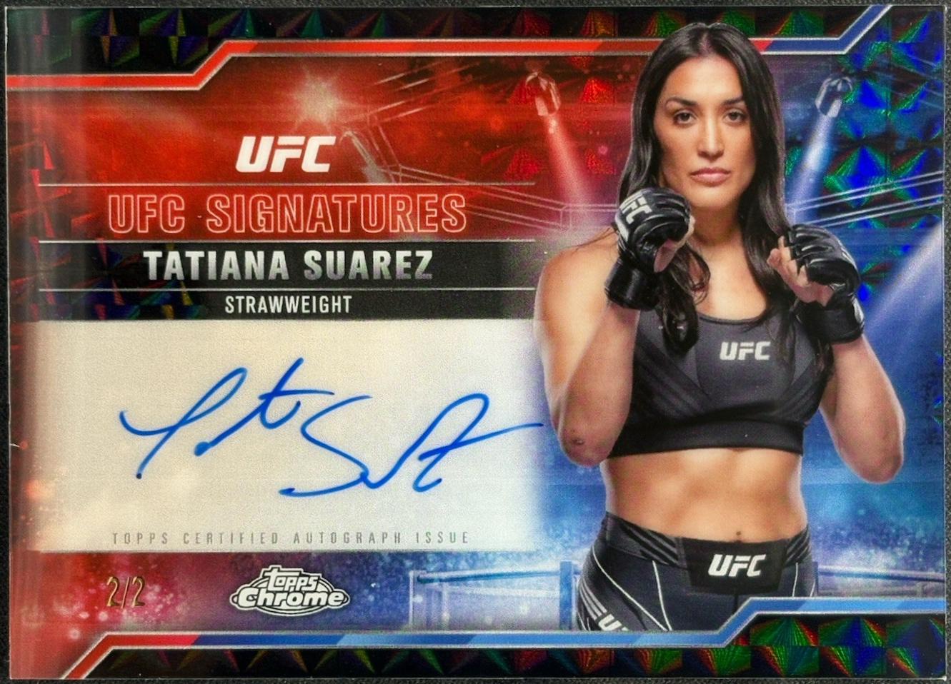 Tatiana Suarez [Geometric Black Refractor] #SIG-TS