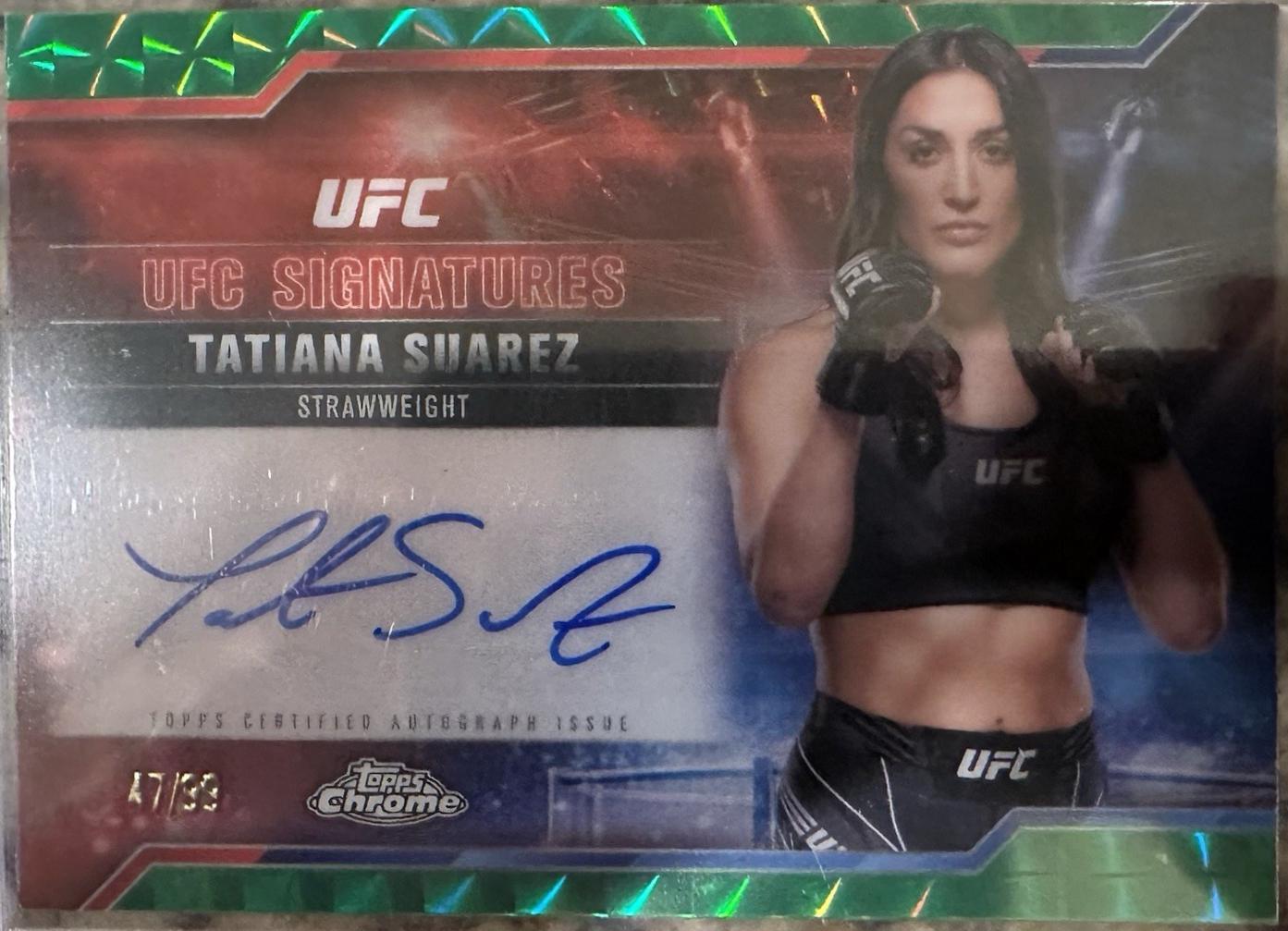 Tatiana Suarez [Geometric Green Refractor] #SIG-TS