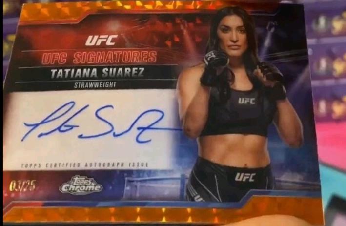 Tatiana Suarez [Geometric Orange Refractor] #SIG-TS