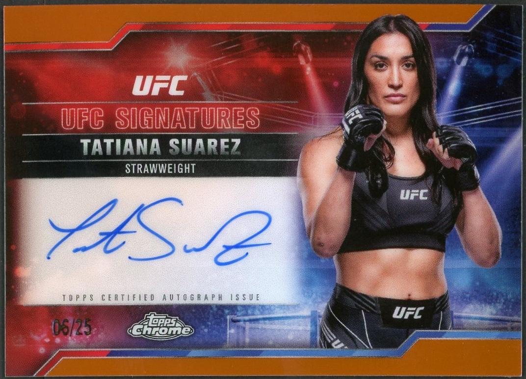 Tatiana Suarez [Orange Refractor] #SIG-TS