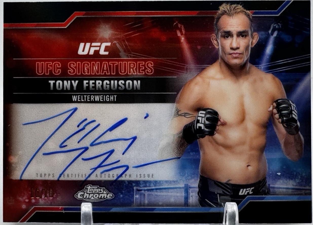 Tony Ferguson [Black Refractor] #SIG-TF