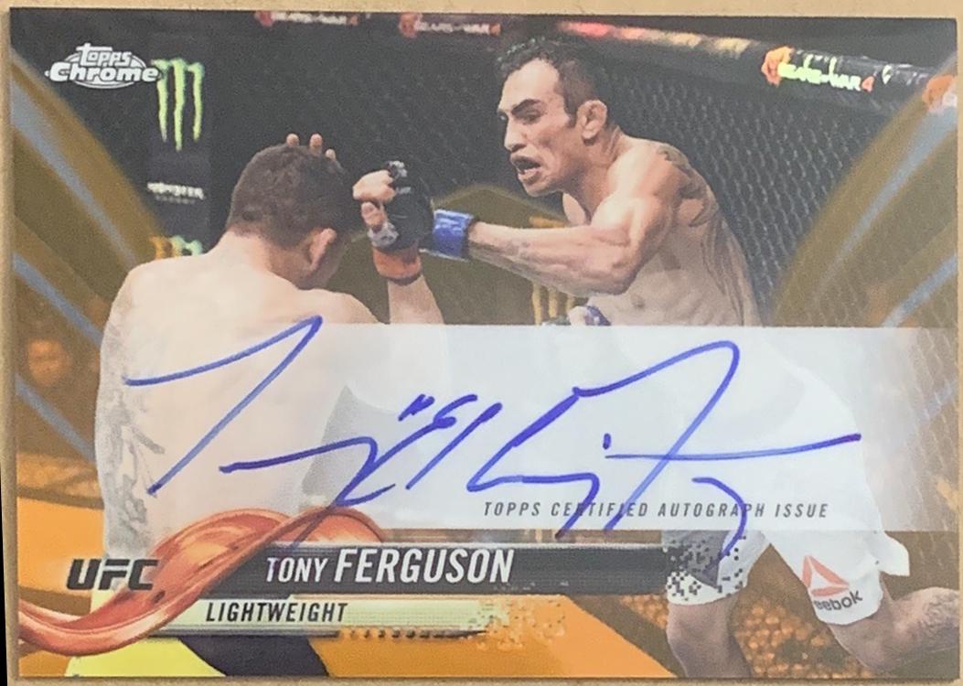 Tony Ferguson [Orange Refractor] #SIG-TF