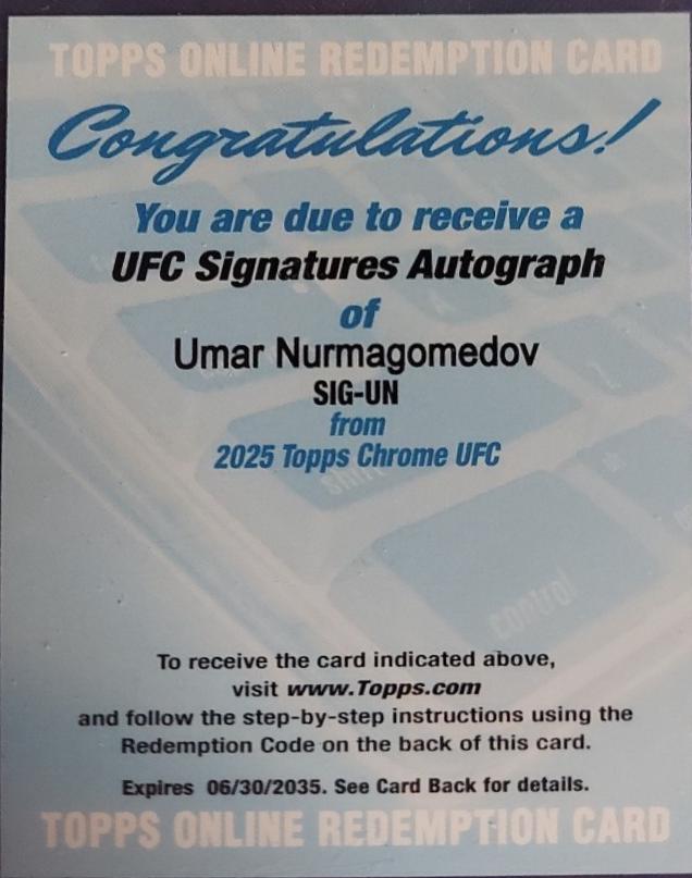 Umar Nurmagomedov #SIG-UN