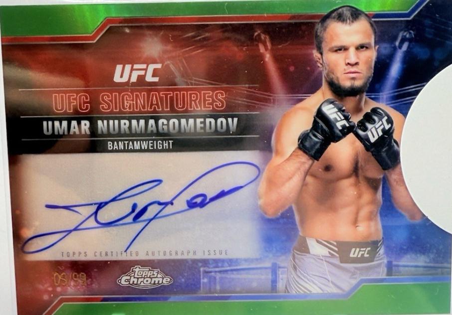 Umar Nurmagomedov [Green Refractor] #SIG-UN