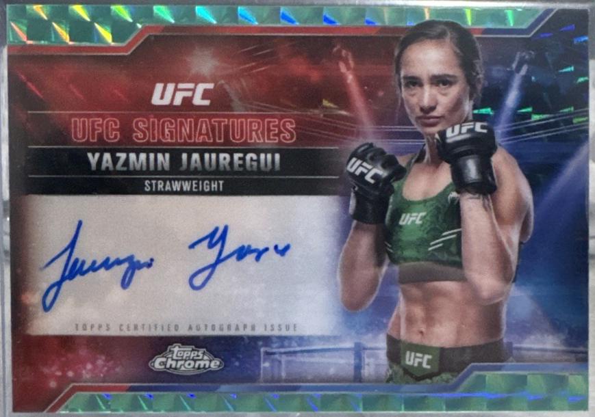 Yazmin Jauregui [Geometric Aqua Refractor] #SIG-YJ