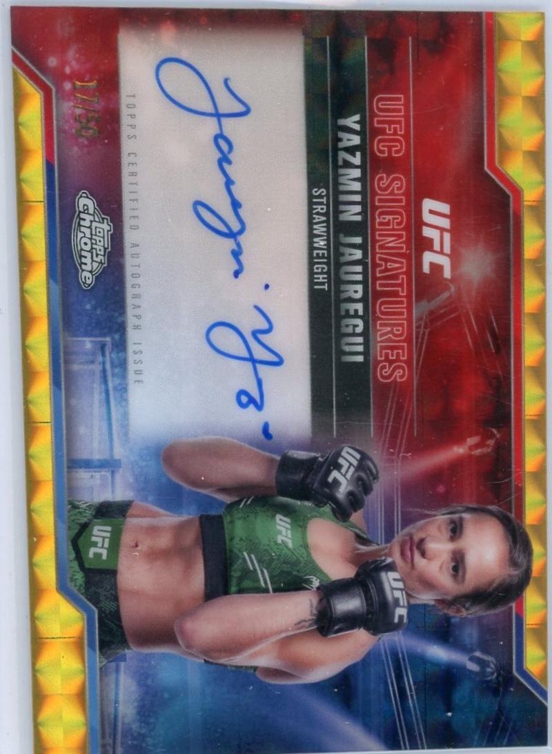 Yazmin Jauregui [Geometric Gold Refractor] #SIG-YJ