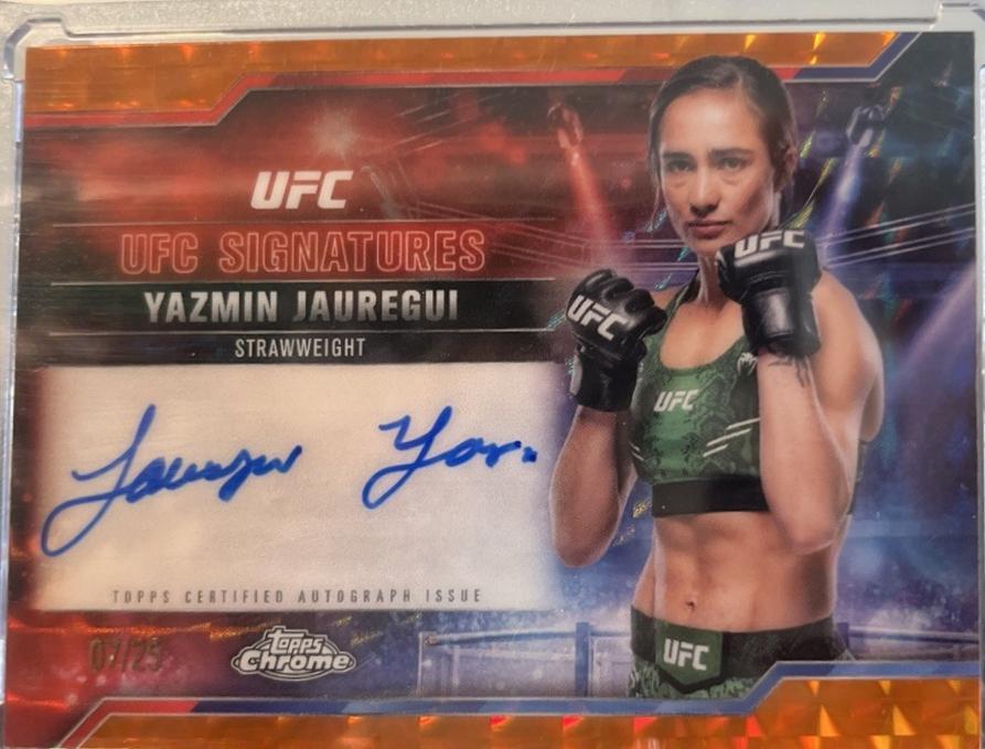Yazmin Jauregui [Geometric Orange Refractor] #SIG-YJ