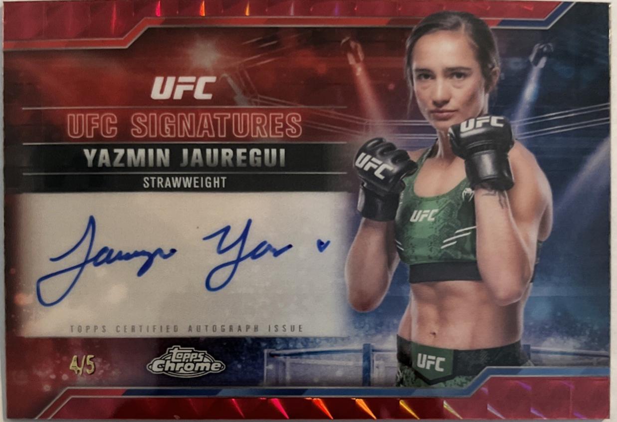Yazmin Jauregui [Geometric Red Refractor] #SIG-YJ