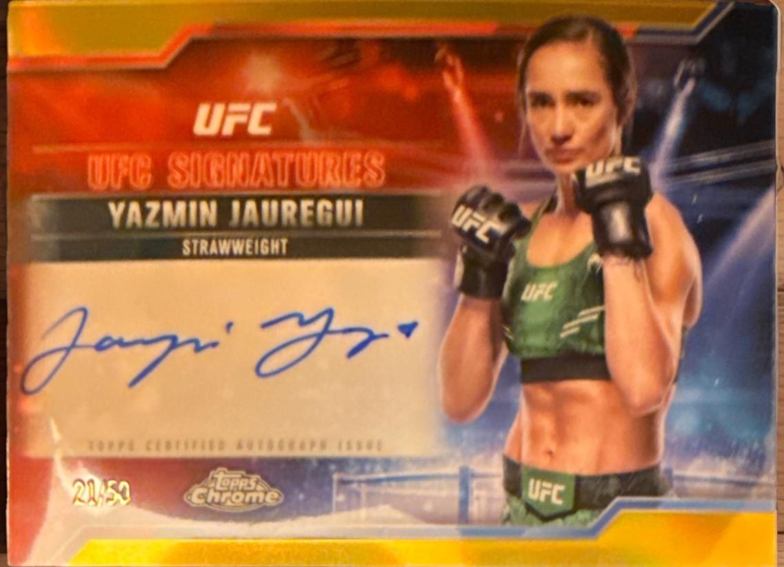Yazmin Jauregui [Gold Refractor] #SIG-YJ