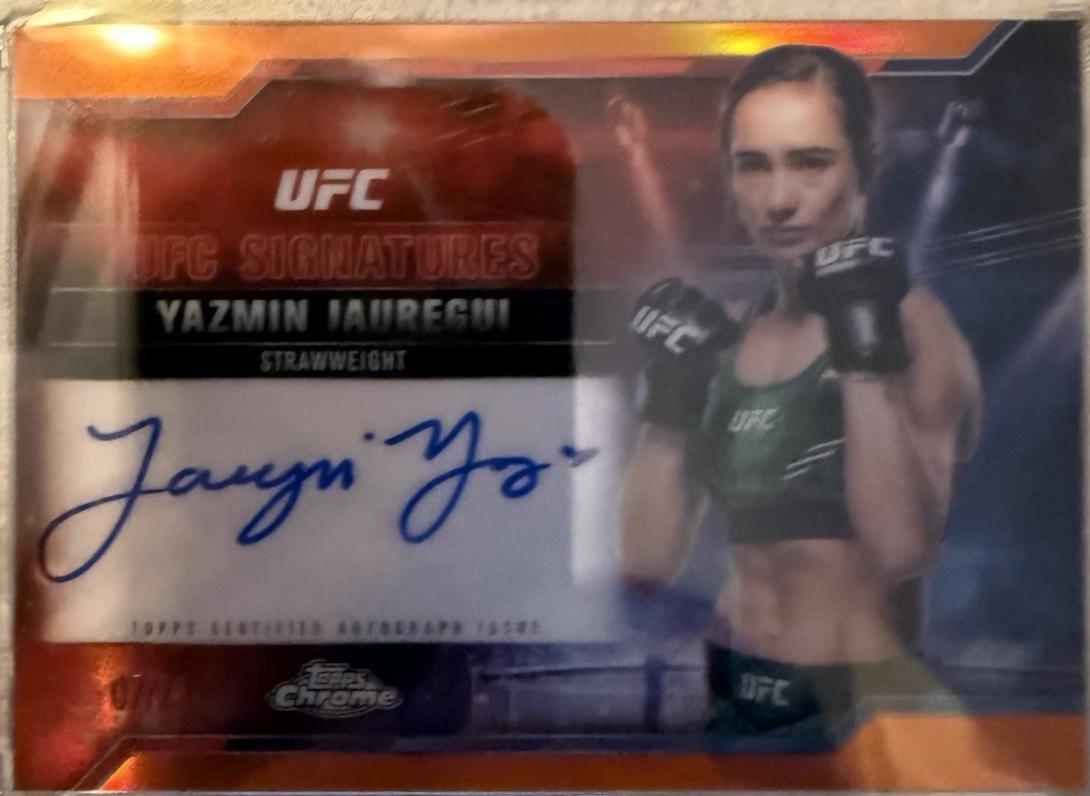 Yazmin Jauregui [Orange Refractor] #SIG-YJ