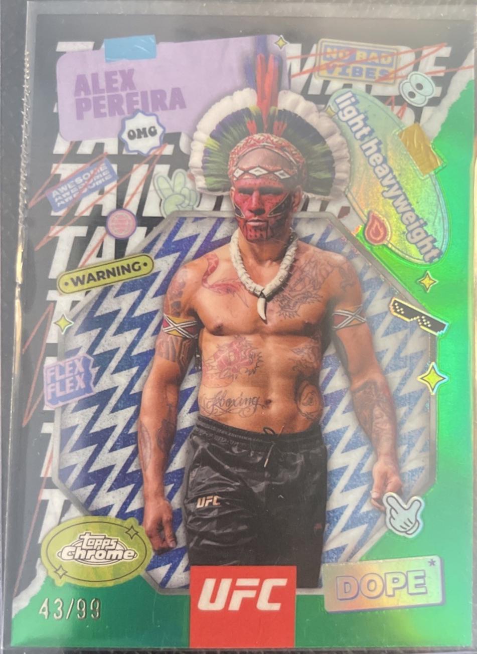 Alex Pereira [Green Refractor] #TRM-7
