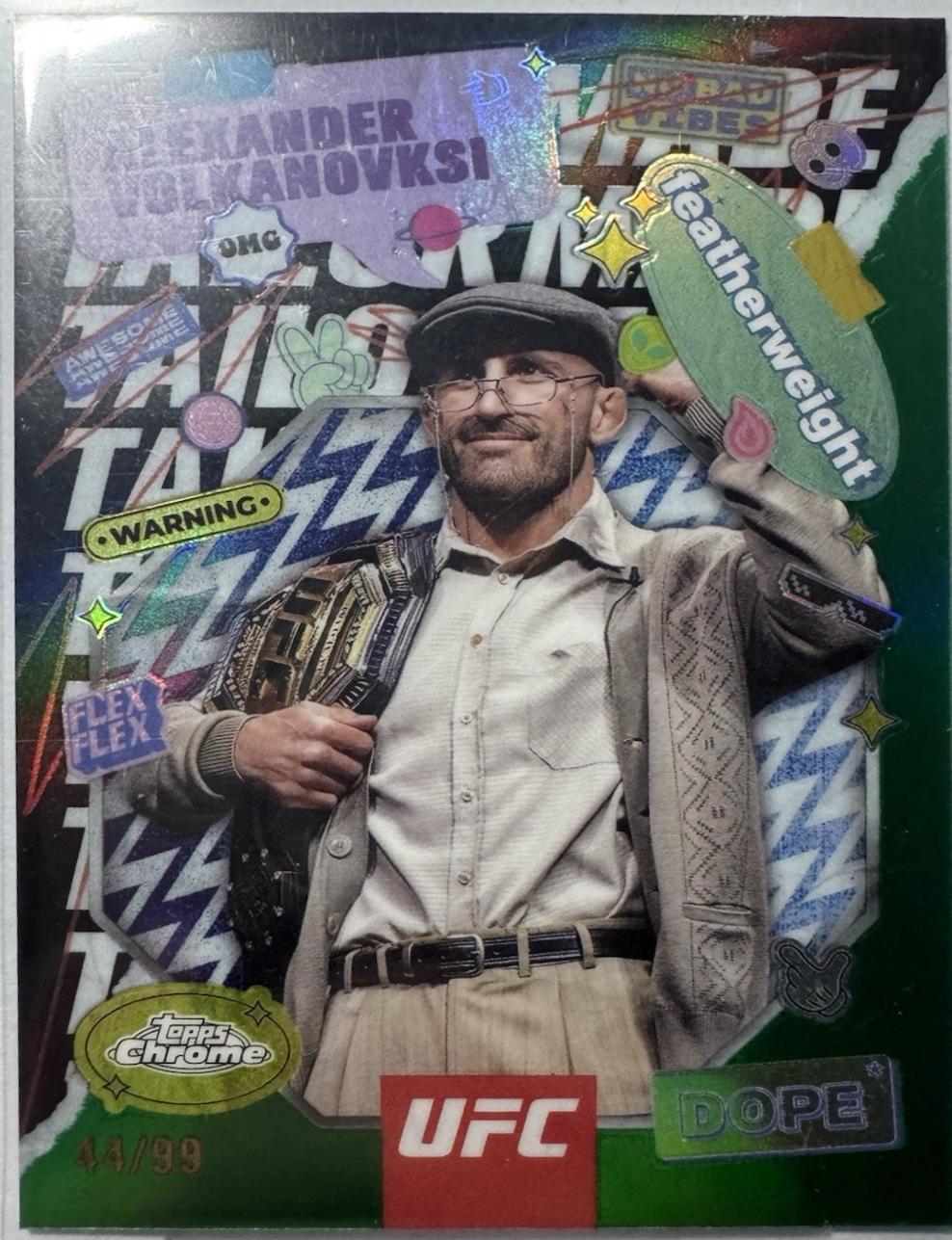 Alexander Volkanovksi [Green Refractor] #TRM-3