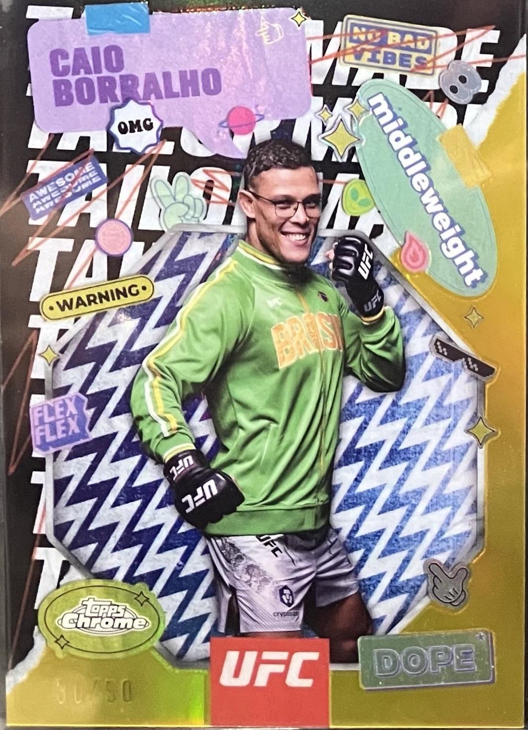 Caio Borralho [Gold Refractor] #TRM-1