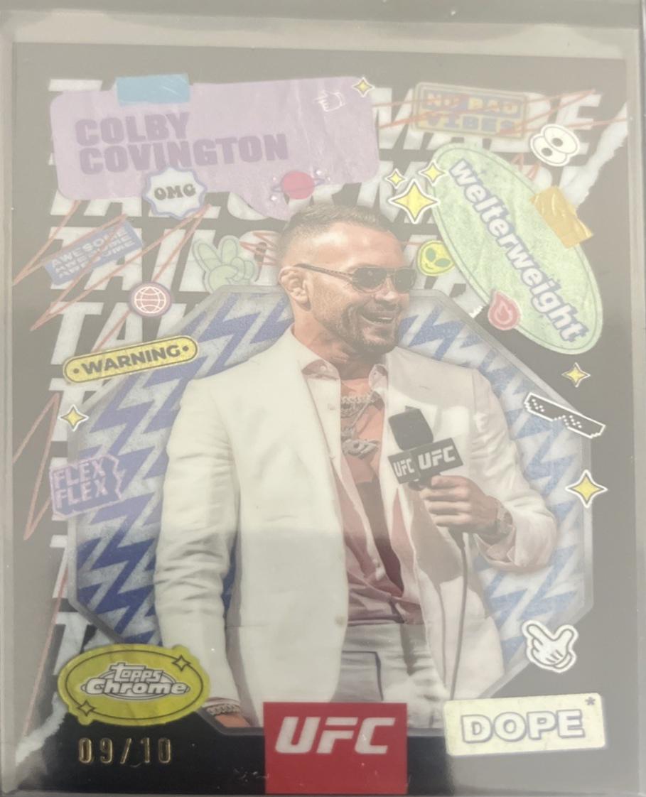 Colby Covington [Black Refractor] #TRM-5