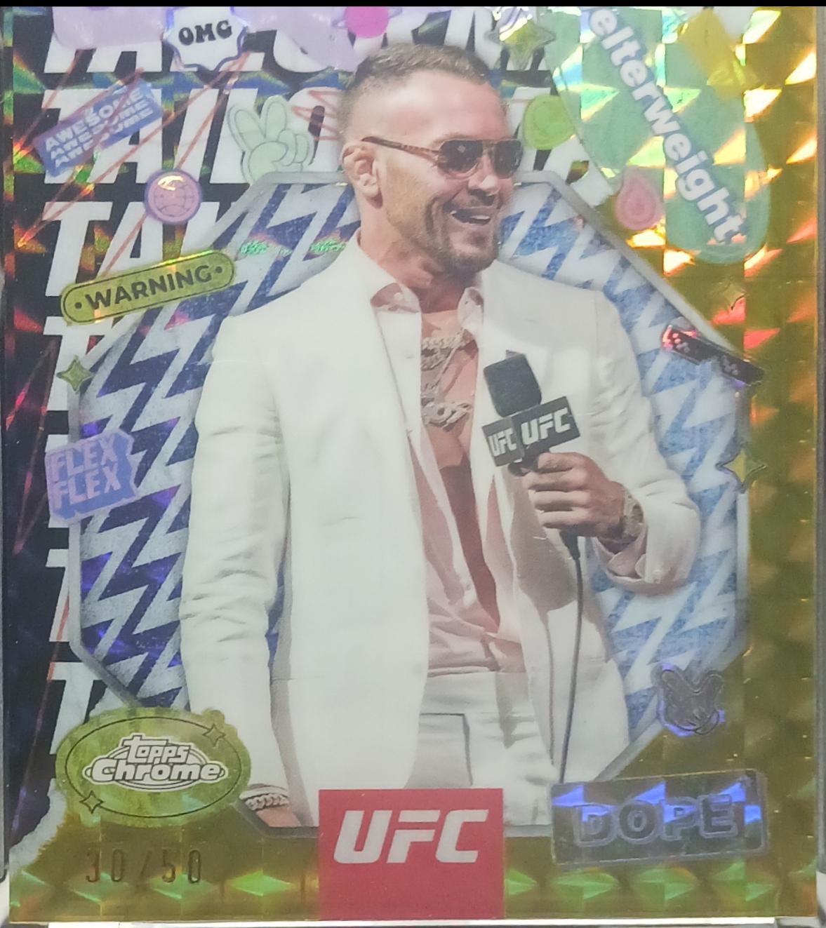 Colby Covington [Geometric Gold Refractor] #TRM-5