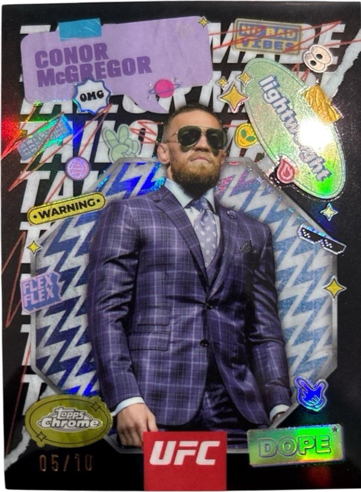 Conor McGregor [Black Refractor] #TRM-10