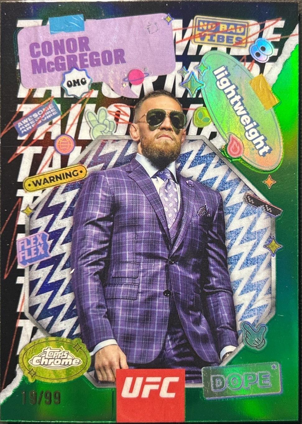 Conor McGregor [Green Refractor] #TRM-10
