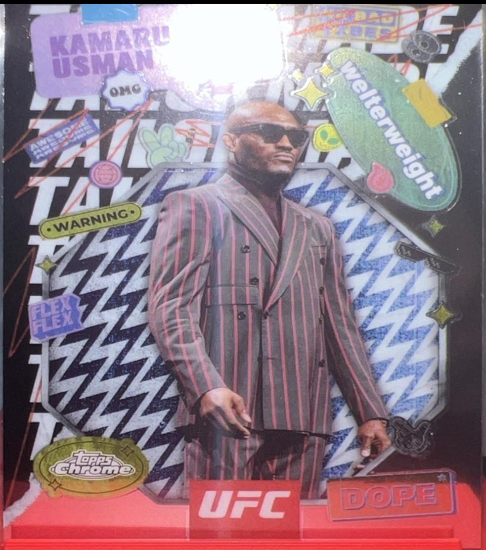 Kamaru Usman [Refractor] #TRM-2