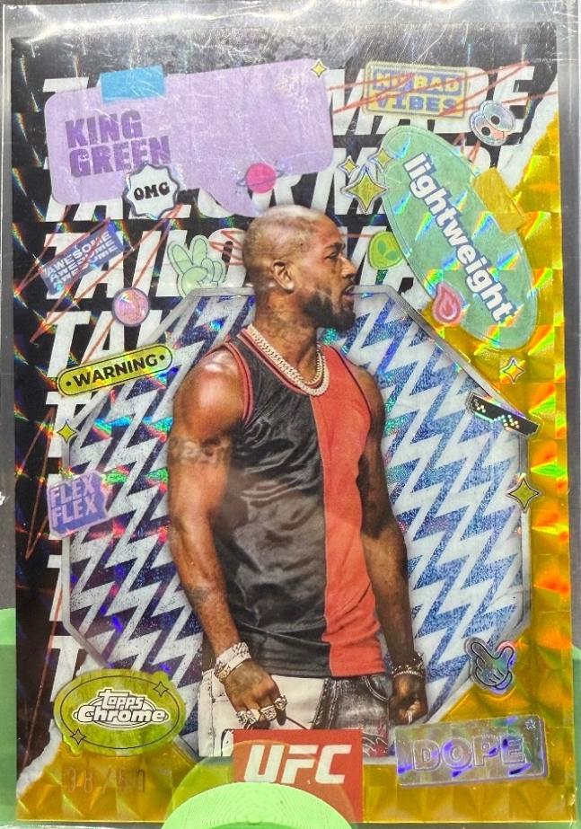 King Green [Geometric Gold Refractor] #TRM-8