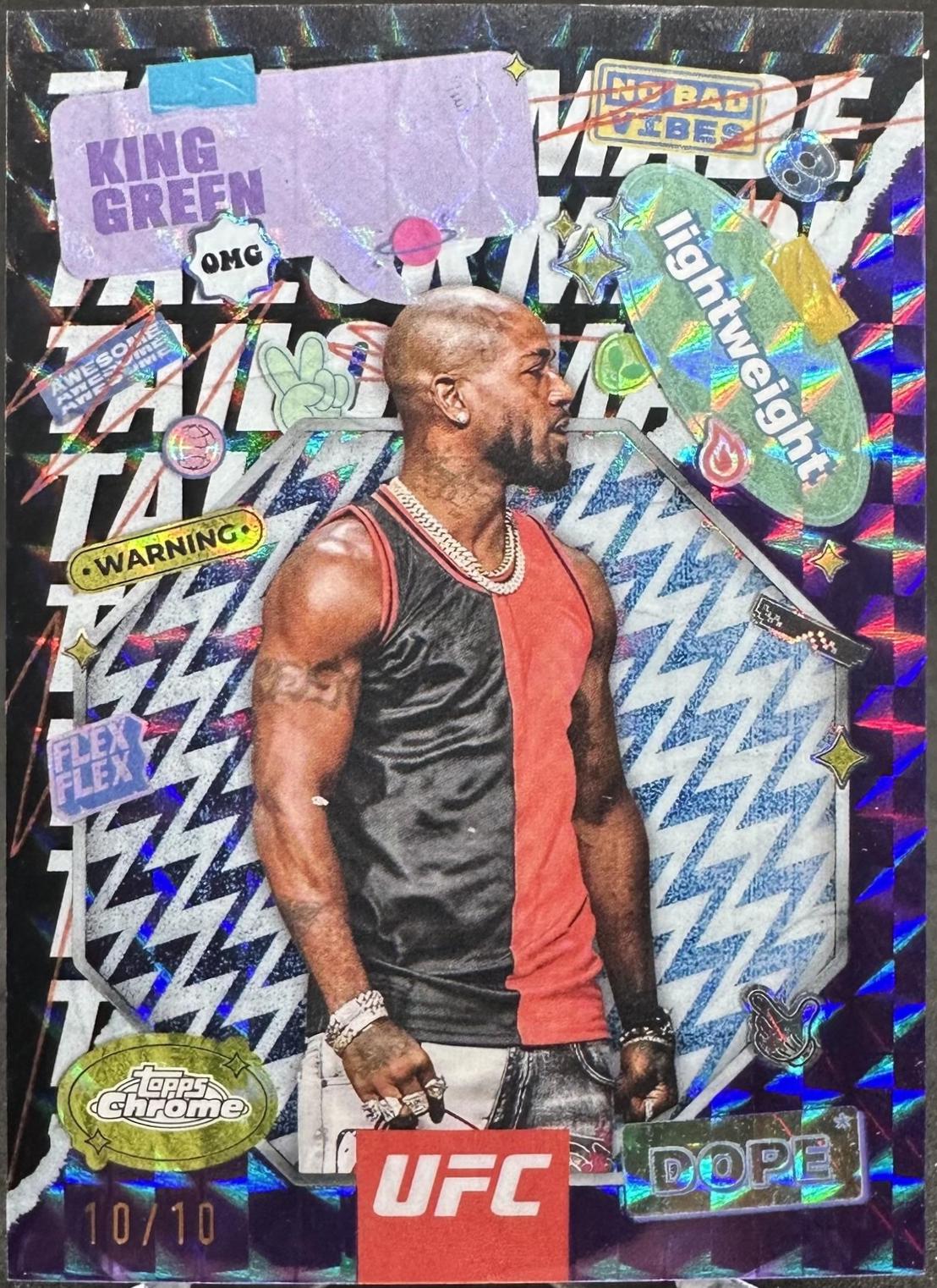 King Green [Geometric Purple Refractor] #TRM-8