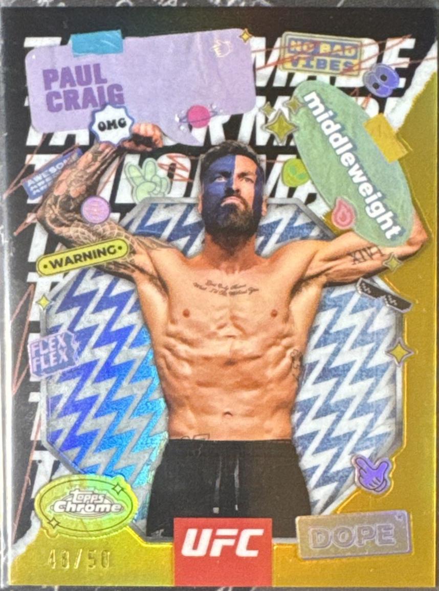 Paul Craig [Gold Refractor] #TRM-6