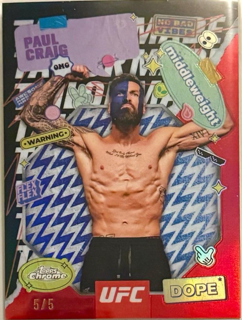 Paul Craig [Red Refractor] #TRM-6