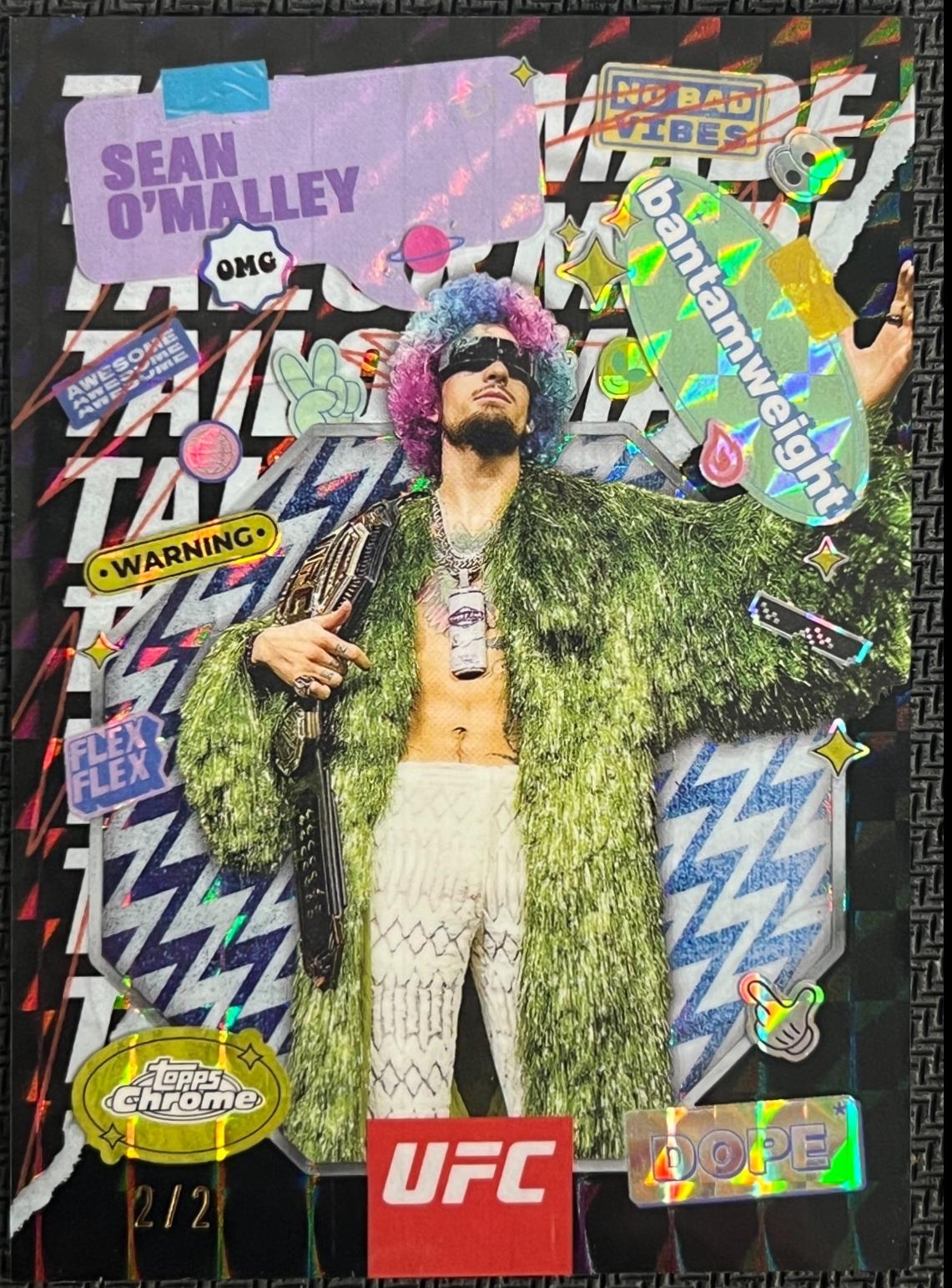 Sean O'Malley [Geometric Black Refractor] #TRM-9