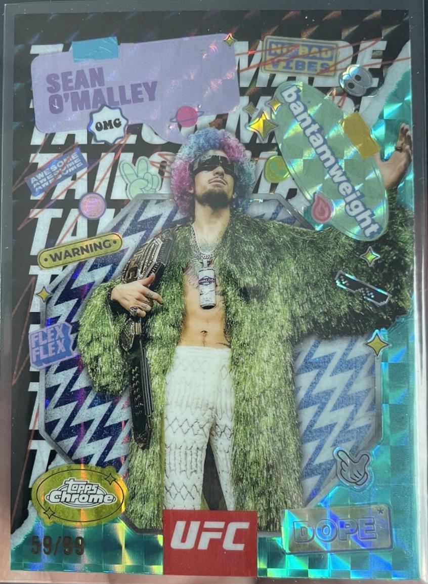 Sean O'Malley [Geometric Purple Refractor] #TRM-9