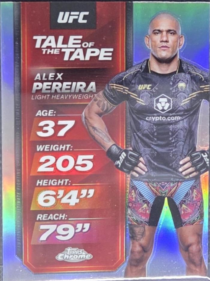 Alex Pereira [Refractor] #TTT-9