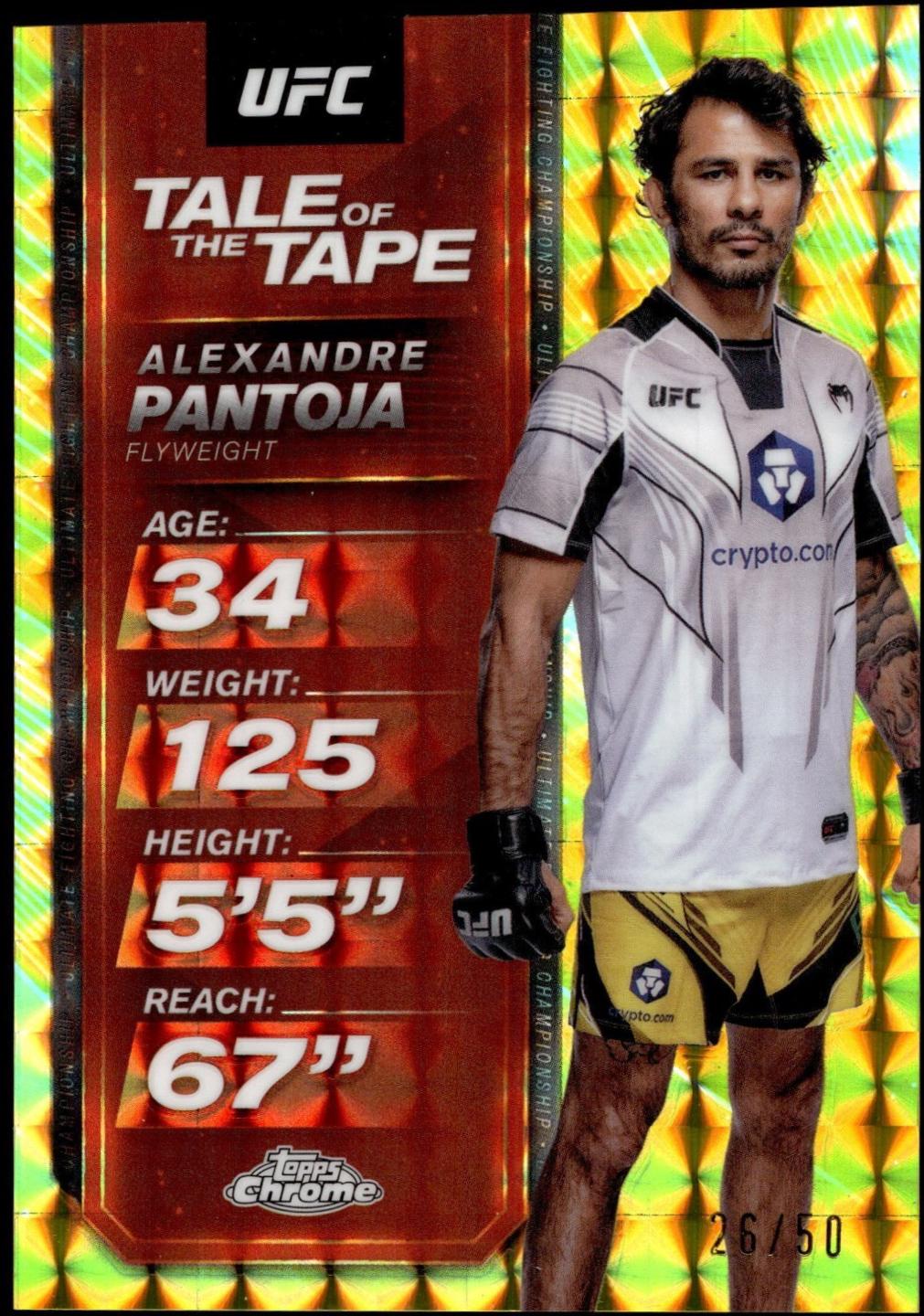 Alexandre Pantoja [Geometric Gold Refractor] #TTT-1