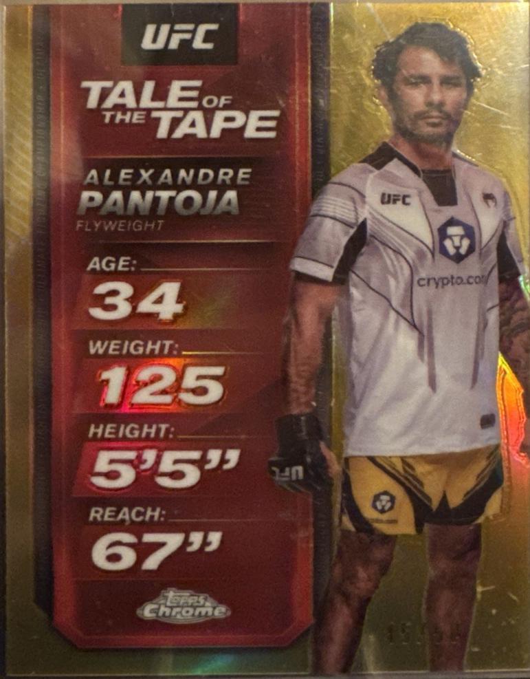 Alexandre Pantoja [Gold Refractor] #TTT-1