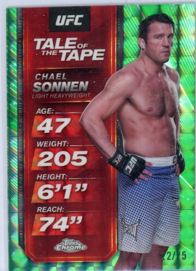 Chael Sonnen [Geometric Green Refractor] #TTT-25