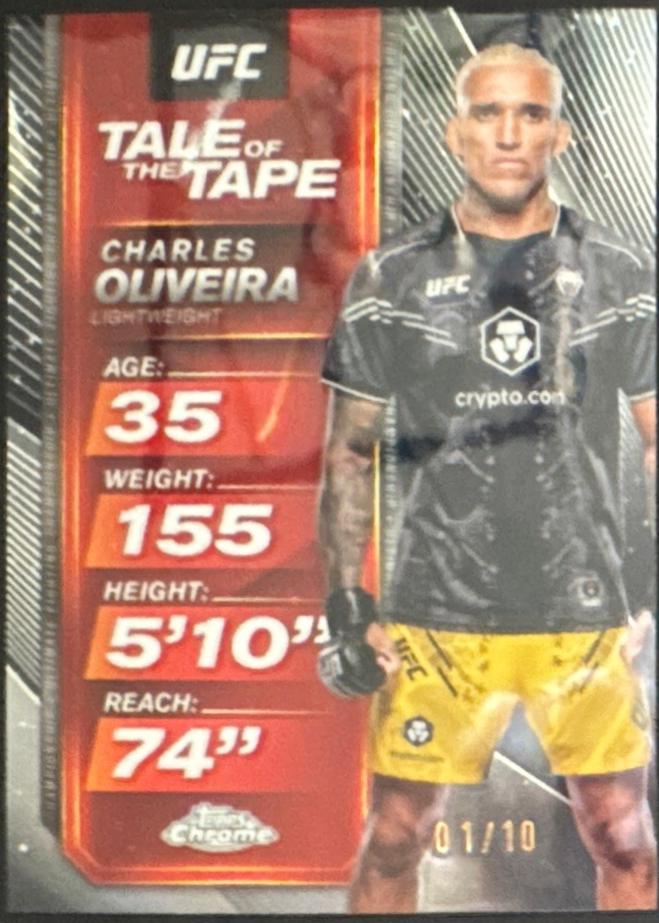Charles Oliveira [Black Refractor] #TTT-4