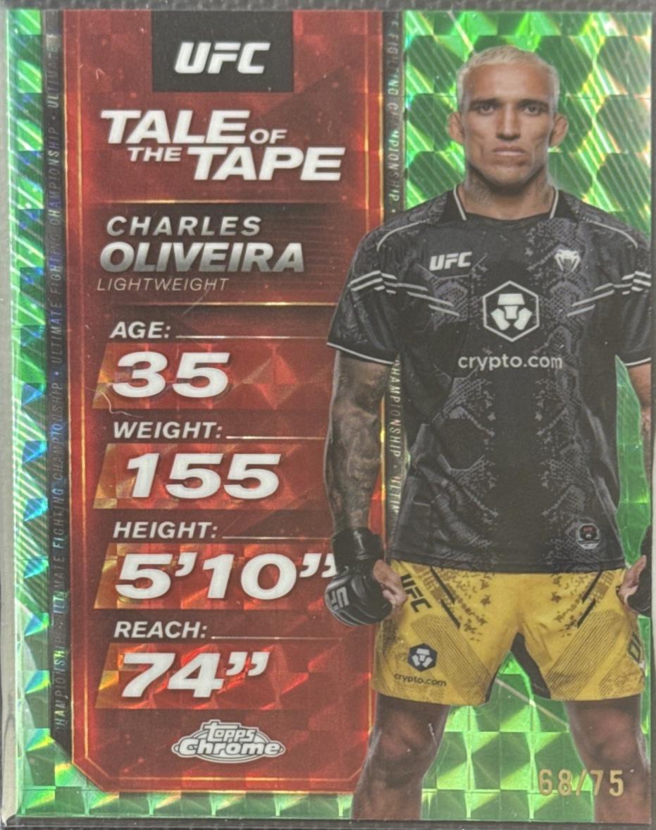 Charles Oliveira [Geometric Green Refractor] #TTT-4