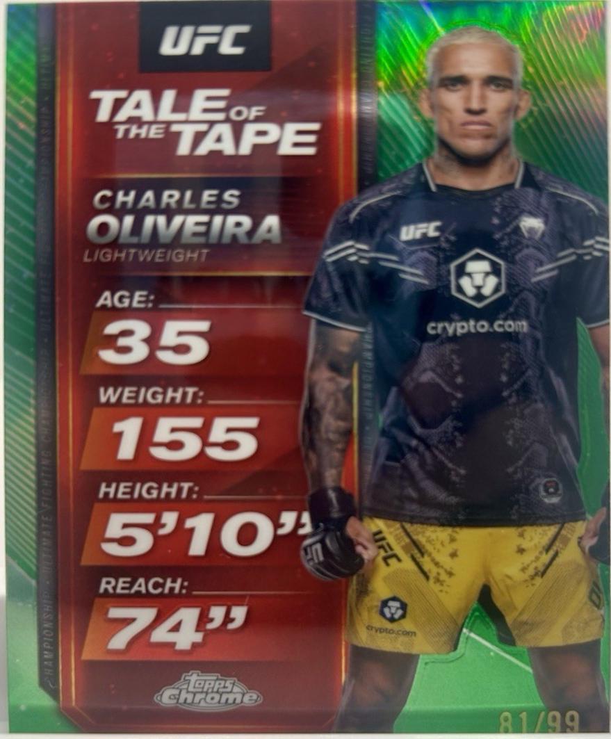 Charles Oliveira [Green Refractor] #TTT-4