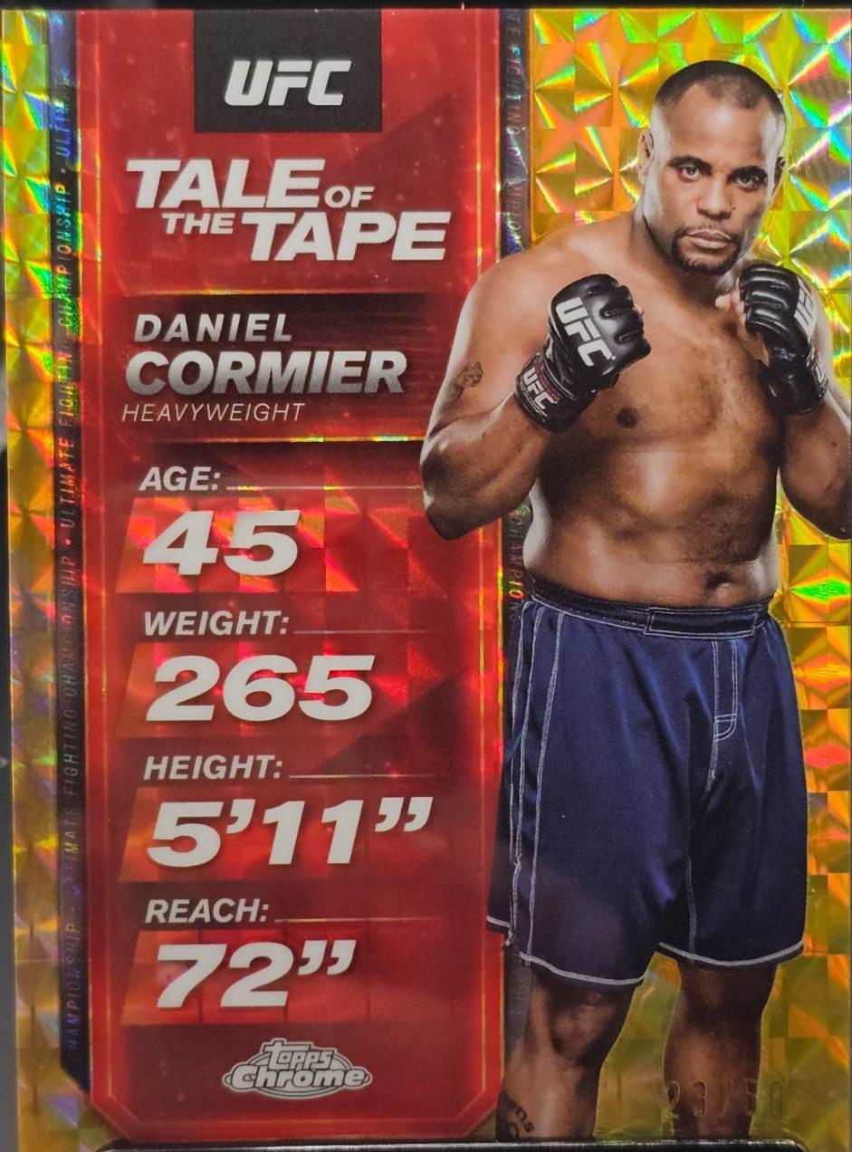 Daniel Cormier [Geometric Gold Refractor] #TTT-22