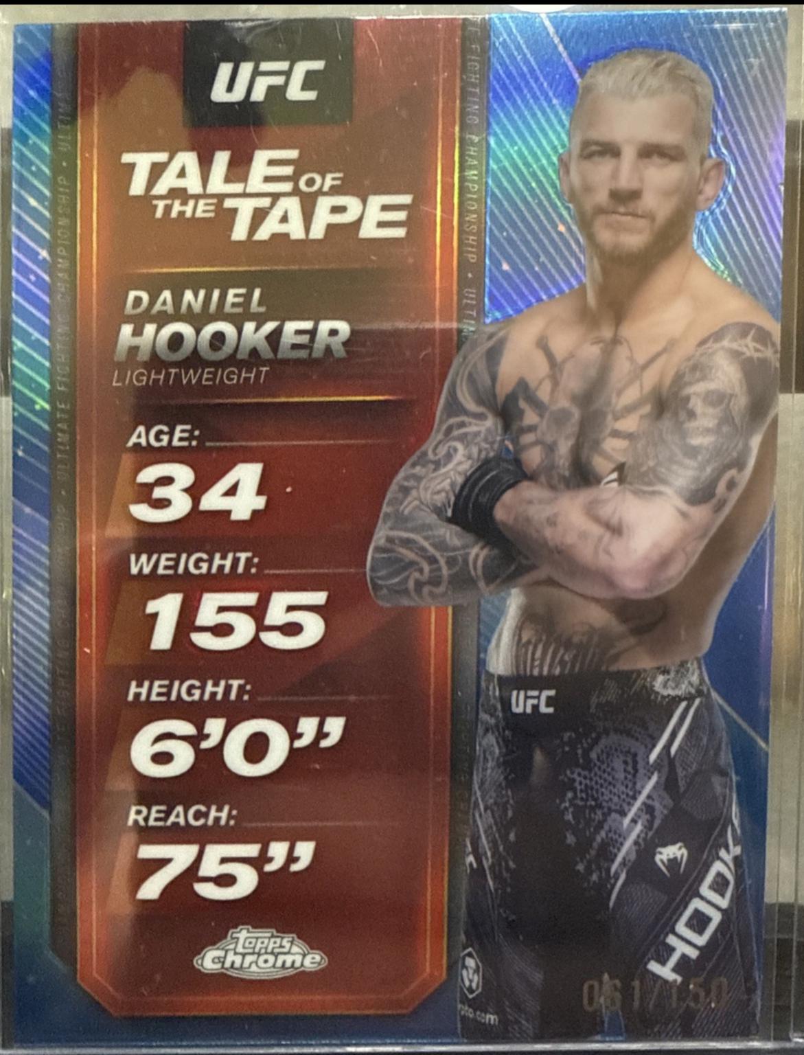 Daniel Hooker [Blue Refractor] #TTT-8